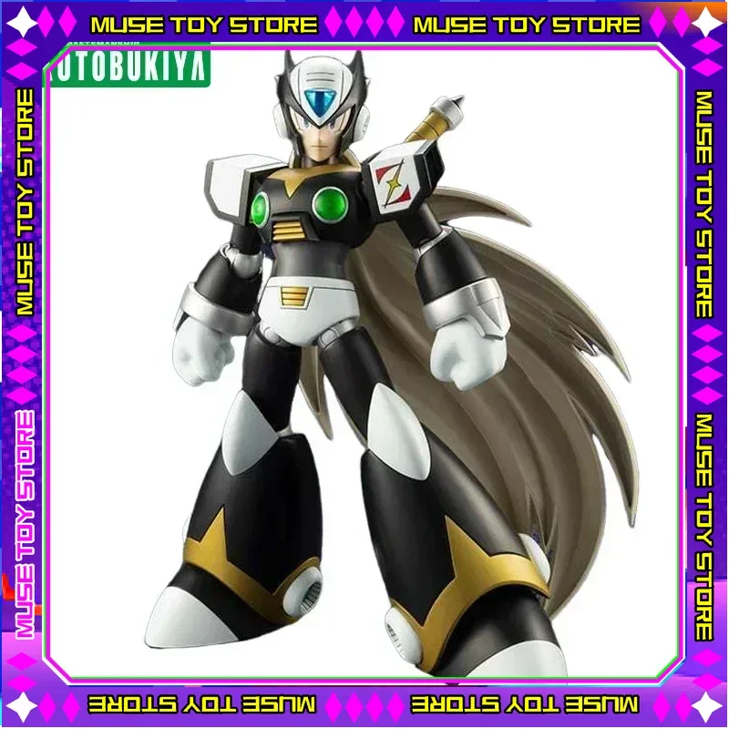 ของแท้ Kotobukiya ROCKMAN Black Zero อะนิเมะ Action Figure PVC 1/12 ตุ๊กตารุ่นสะสมรูปปั้นเครื่องประดับของขวัญ