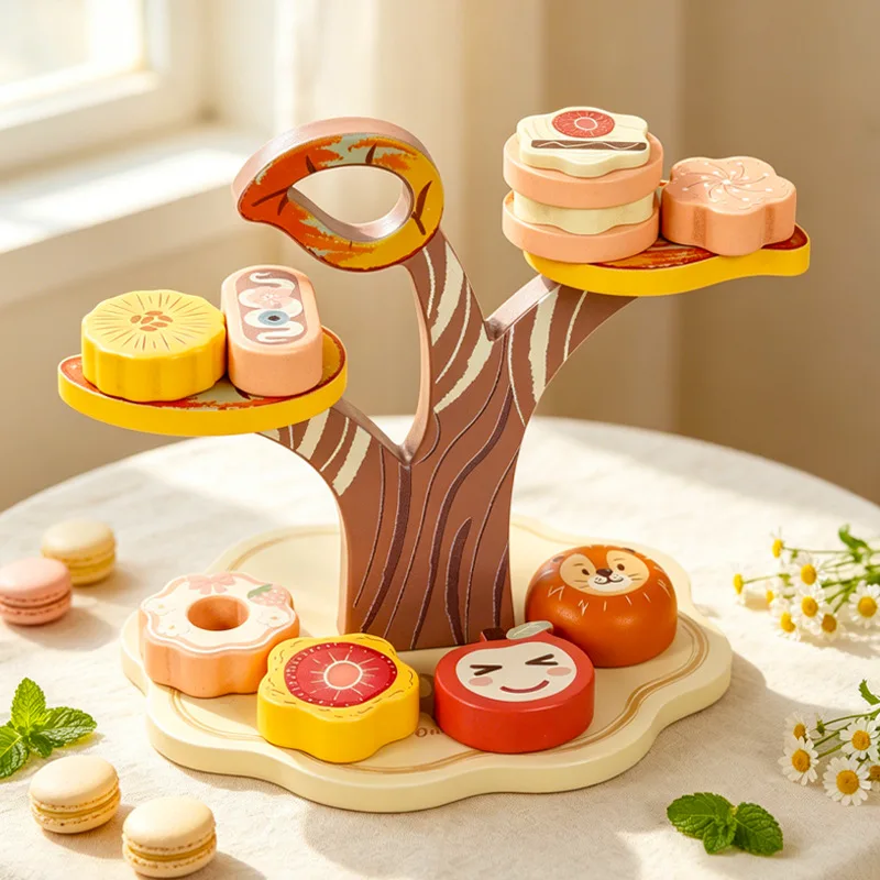 wooden-fruit-dessert-stacking-toy-for-kids-simulated-fruit-tree-dessert-rack-building-game-baby-pretend-kitchen-play