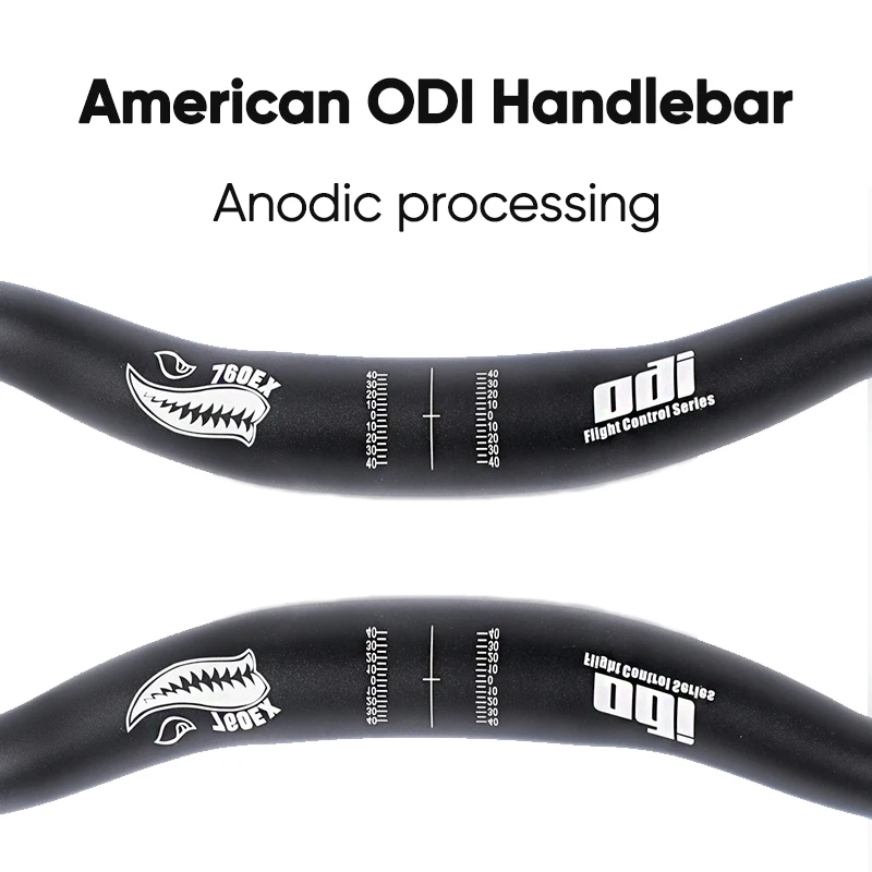 ODI MTB Handlebar DH XC Mountain Bike Handle Bar 7075 Aluminum Alloy 760mm Bicycle Handlebar Pro AM MTB Racing Bicycle Parts