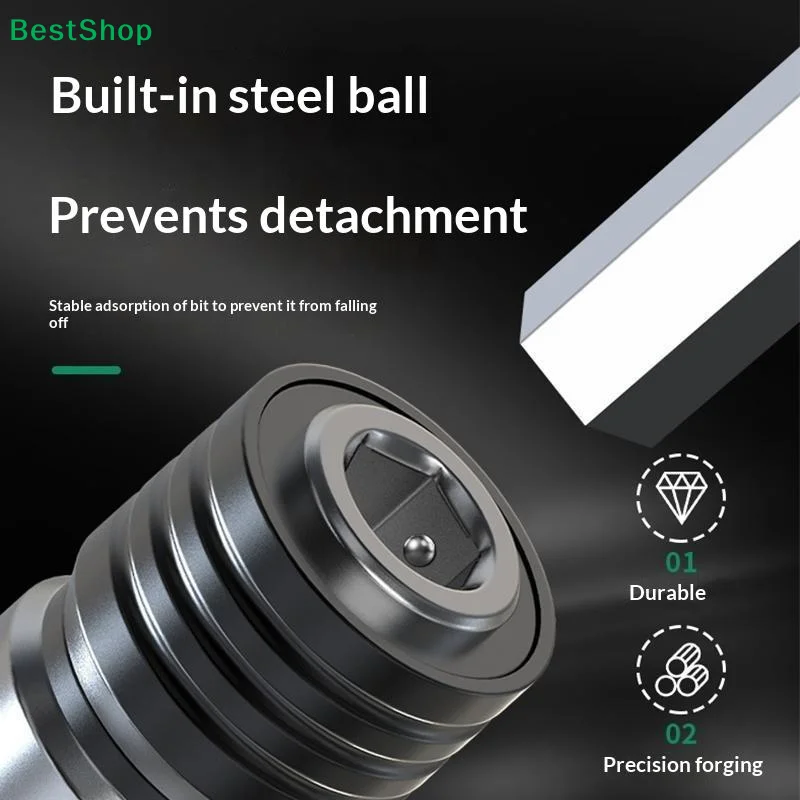1Pc/2Pcs Electric Brushless Impact Wrench Adapter Drill Bit Chrome Vanadium Steel Dual Use Wrench Conversion Head
