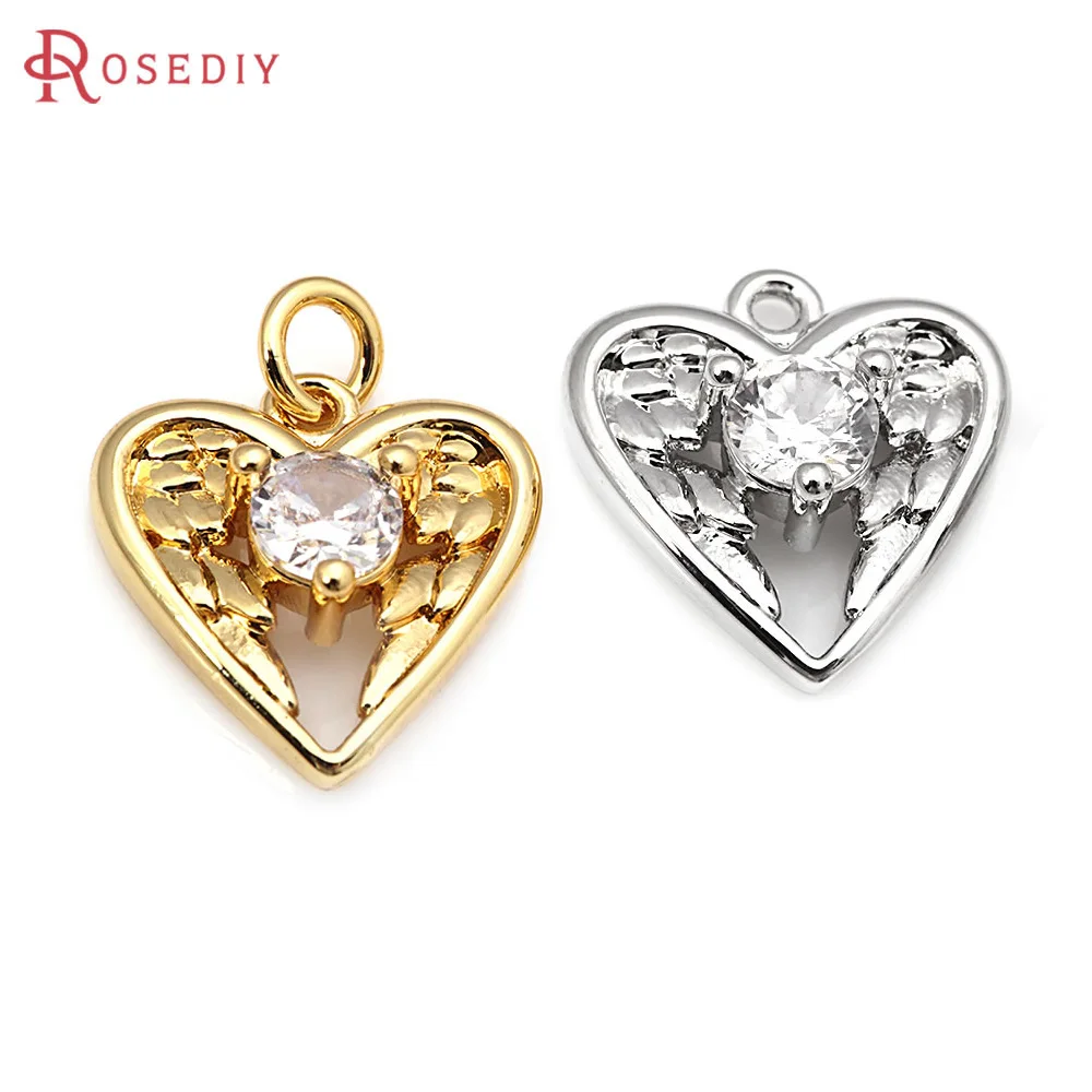 6PCS 12.5X12Mm 18K … - image