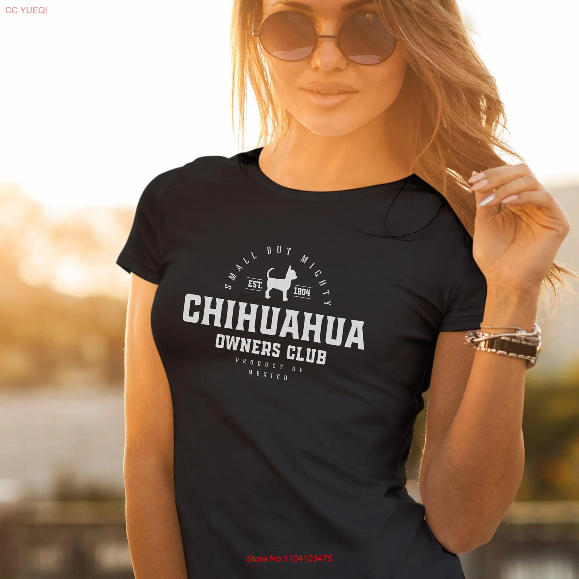 Chihuahua T Shirt Lover for Owner Dog long or short sleeves