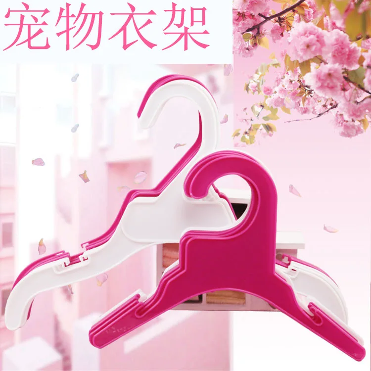 Dog Clothes Plastic Hangers Pet  Cute Small Dogs Adorable Pets