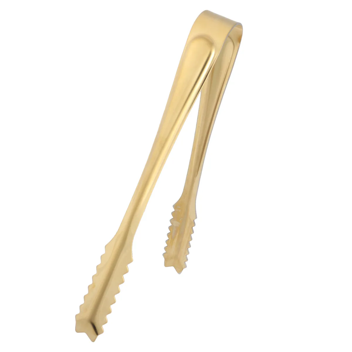 

4 Pcs Stainless Steel Food Tongs Compact Silver Mini Serving Ice Cube Kitchen BBQ Party Camping Tools Bread Clip Vegetable