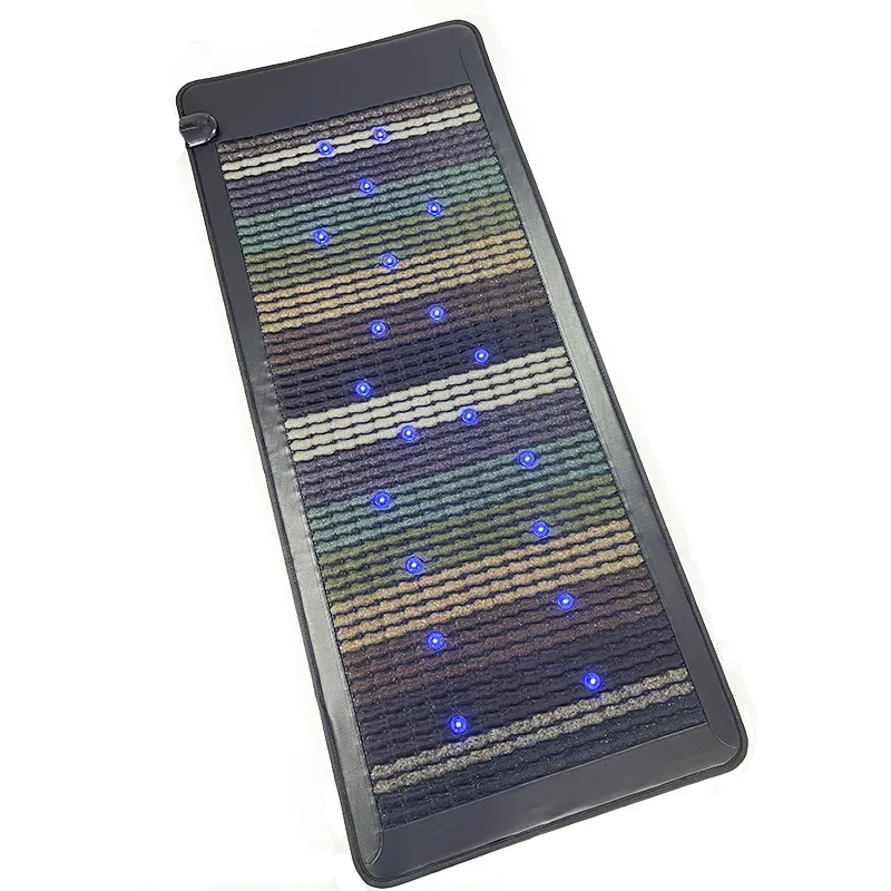 Crystal Photon Energy Mattress PEMF Ultra Long Wave Photon Carbon Fiber Heating System Red, Green and Blue