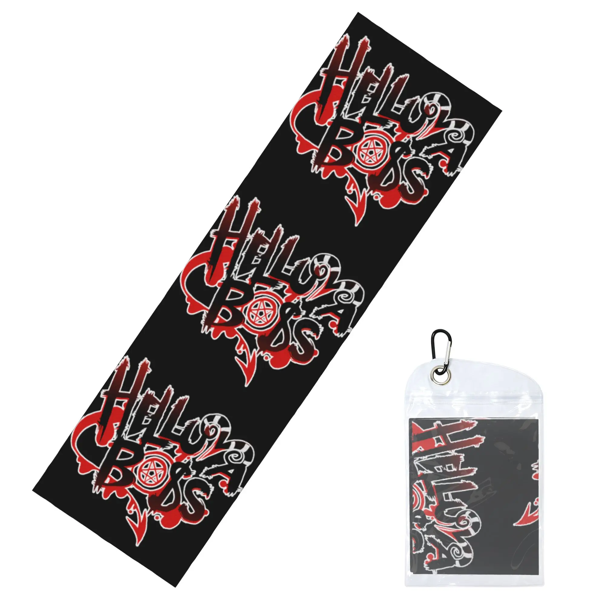 Helluva Boss Vivziepop Cold Exercise Towel  Yoga And Fitness Running Outdoor Activities Travelling Swimming Camping Towels