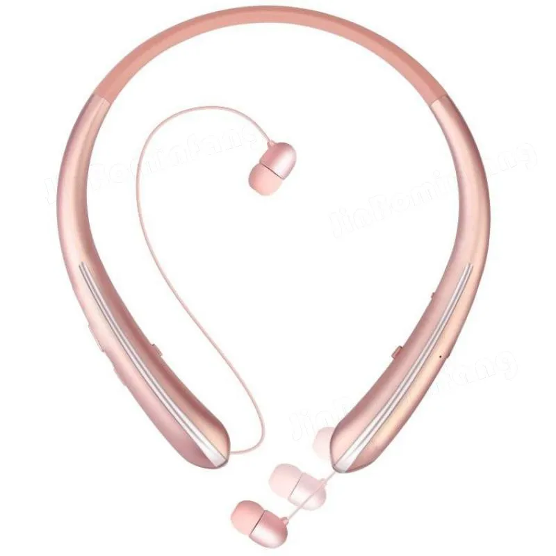 

HX801 Neckband Retractable Bluetooth Headphone Sport Earbuds Stereo Bass Wireless Headset Waterproof Earphone Long endurance