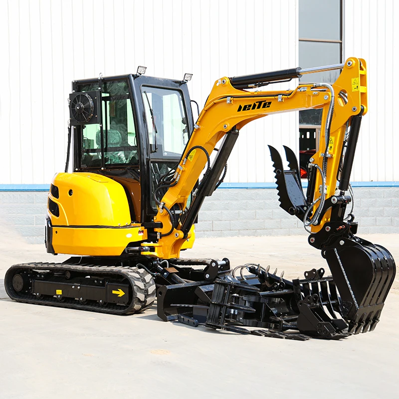 Chinese Excavator Manufacturer 3500kg Mini Excavator 3 ton Prices Small Digger 3.5Ton Mini Excavator Free Europe Shipping CE EPA