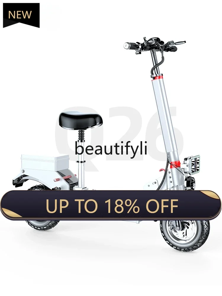 

Z189 160 kilometers battery life Electric scooter High-speed folding scooter Small electric vehicle, driving car