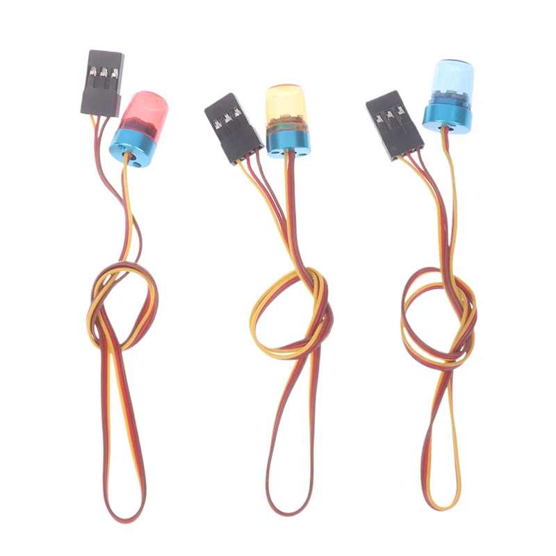 Multifunctionele Led Lamp Strobing-Stralen/Knipperen/Roteren Licht Voor 1/10 Rc Model Auto 1:14 Tractor Rc Engineering Truck