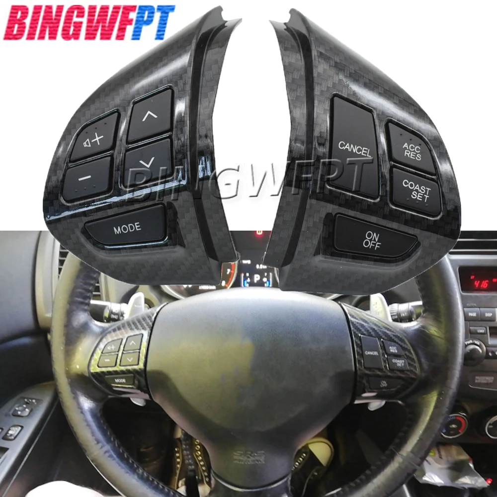 Multifunction Steering Wheel Button Cruise Control Swit For Mitsubishi Lancer CX 10 Lancer X Outlander ASX Colt Pajero Sport RVR