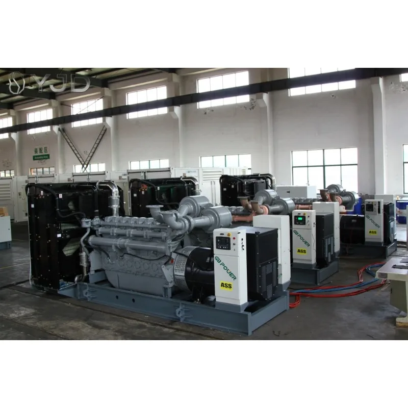 OEM Three Phase Generator Water Cooling Silent 1600kw/2000kva diesel Generator Genset for Perk-ins Engine 4016TAG2A