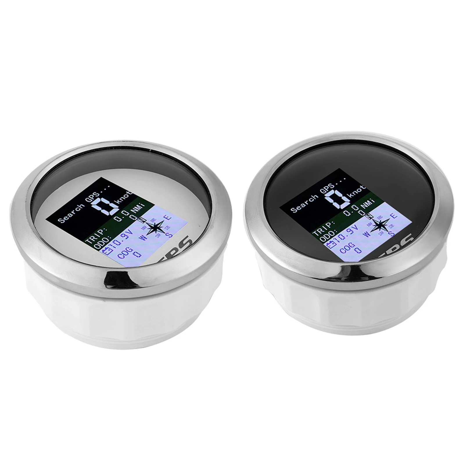 Digital Speed Gauges 85mm Speedometer GPS Car Boat Engineer Stainless Waterproofing Digital Gauges