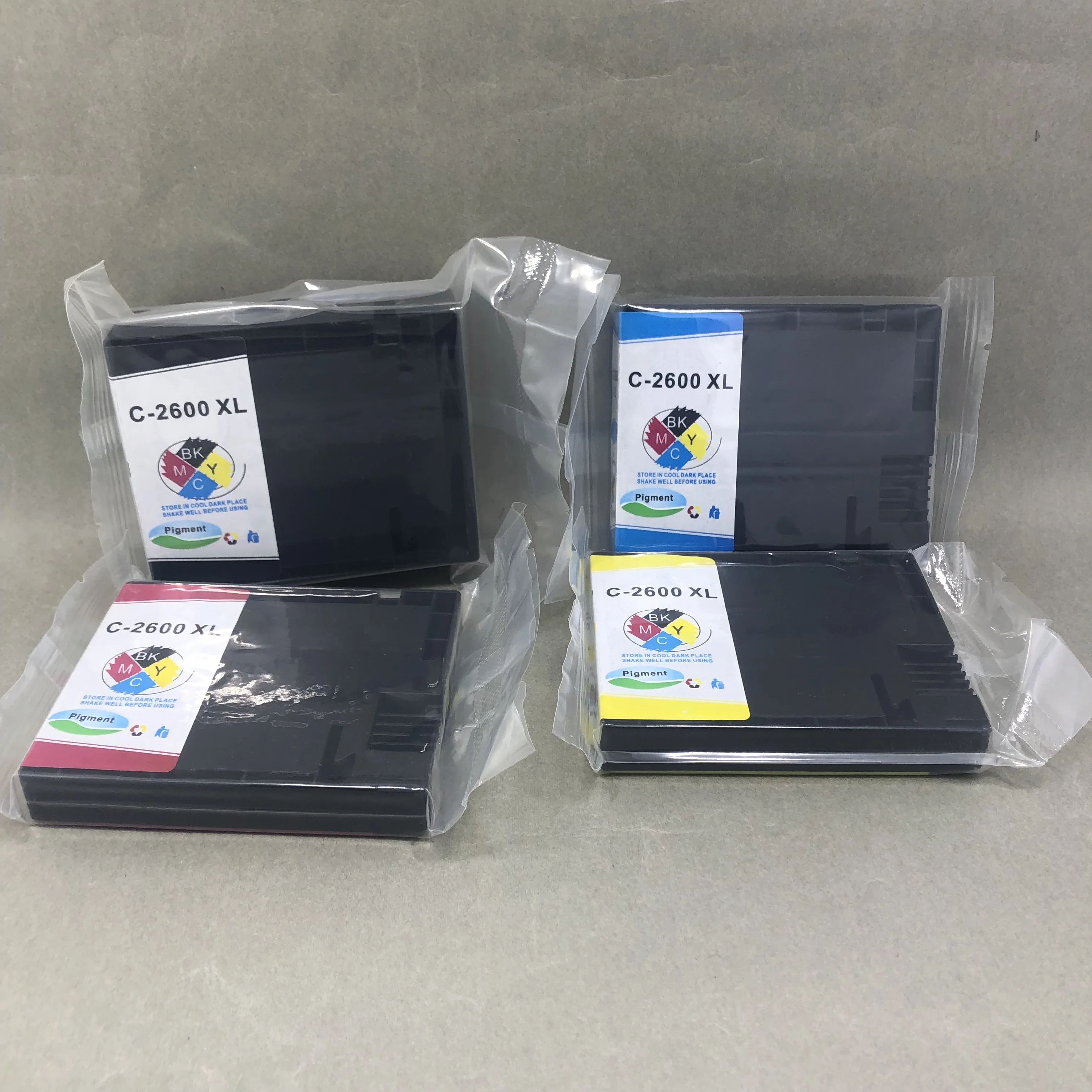 (Pigment Ink) Compatible Ink Cartridge PGI-2600 PGI-2600XL PGI2600 for Canon MAXIFY MB5060 MB5360 iB4060 Printer