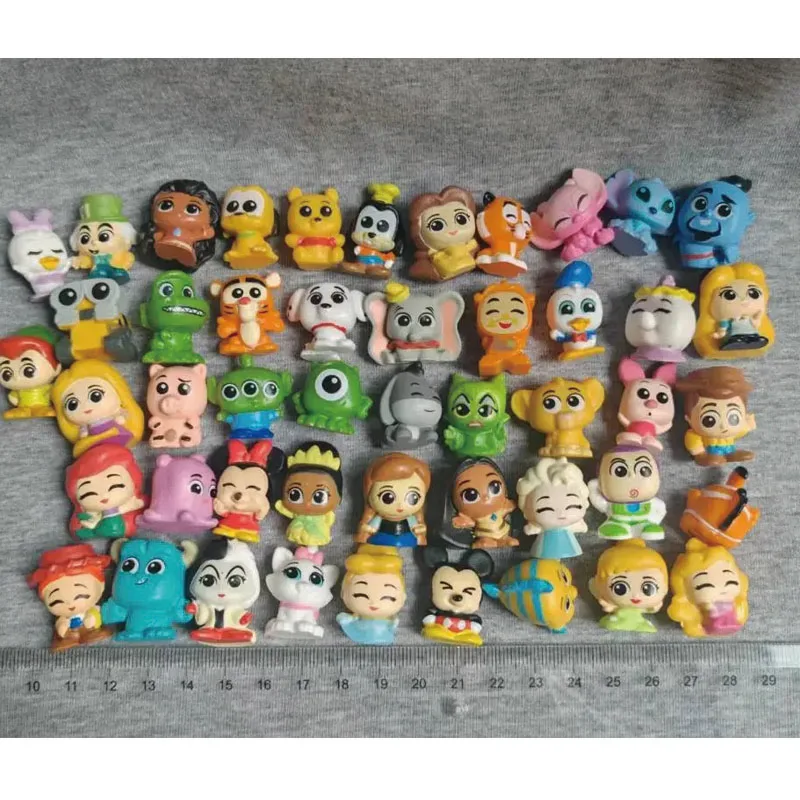 

Набор из 24-48 фигурок: милые персонажи Диснея (принцессы, Микки, ВАЛЛ-И) из ПВХ, игрушки-фигурки