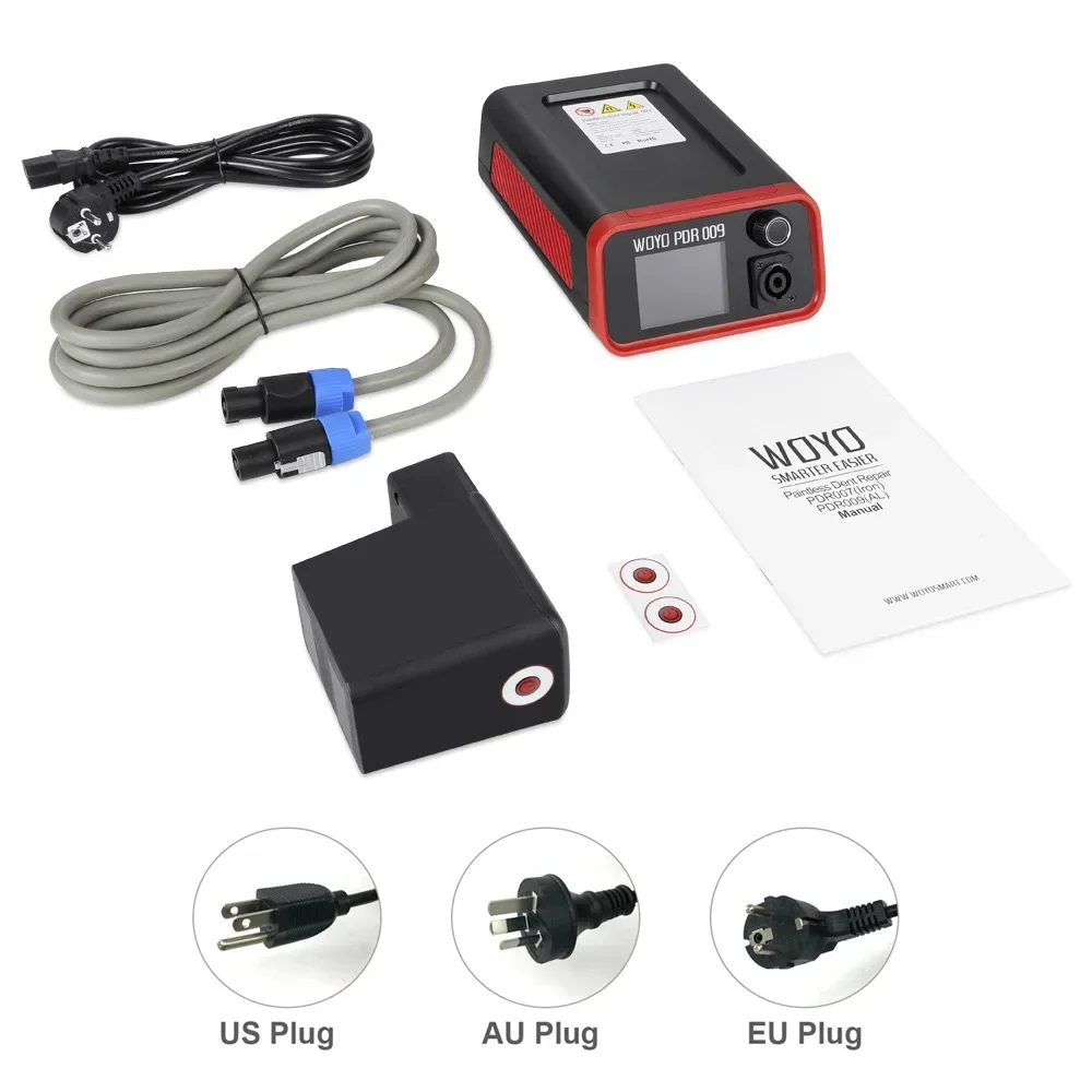 2025WOYO PDR009 1500 واط جسم السيارة دنت مجتذب دنت آلة إصلاح سريعة للألمنيوم المغناطيسي جهاز تسخين حثي صندوق ساخن خط الضوء