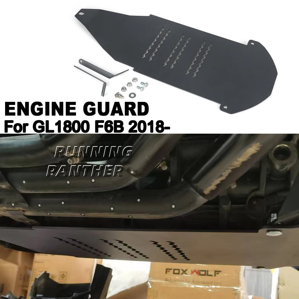 

For Honda Goldwing GL1800 GL1800 F6B 2018-2025 Motorcycle Skid Plate Engine Lower Base Chassis Guard Fairing Protection Cover