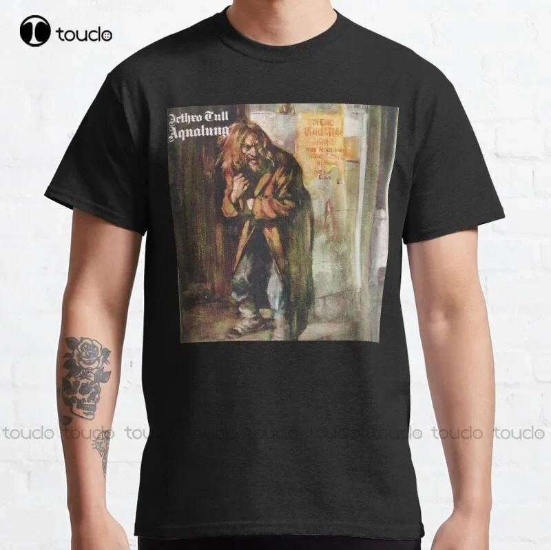 Nueva camiseta clásica Jethro Tull-Aqualung, camisetas para mamá, camiseta Unisex de algodón, camiseta divertida de moda Harajuku, ropa de calle