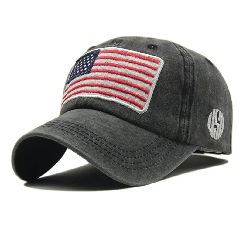 USA American Flag Patch Hat Military Tactical Operator Detachable Baseball Cap