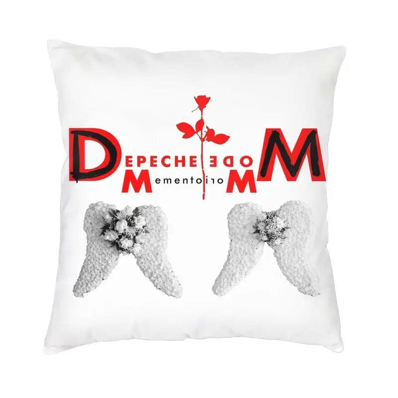 Modern Heavy Metal Rock Band Depeche Cool Mode Cushion Cover Velvet Pillow Case Home Decor Pillowcase