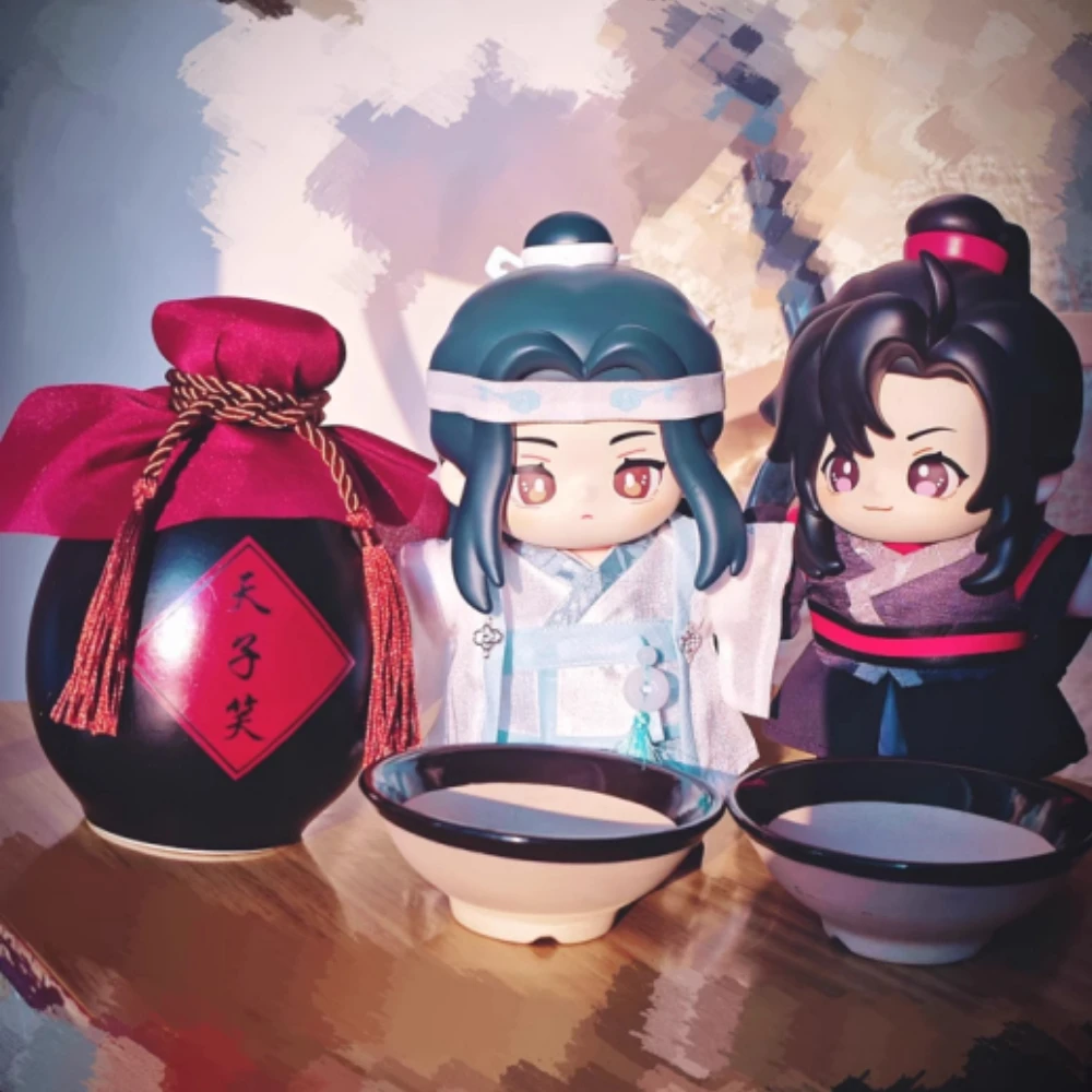 Mo Dao Zu Shi Jotos Toys Anime Peripheral Figure Lan Wangji Wei Wuxian Yiling Laozu Figurine Model Doll Decor Collectible Gift