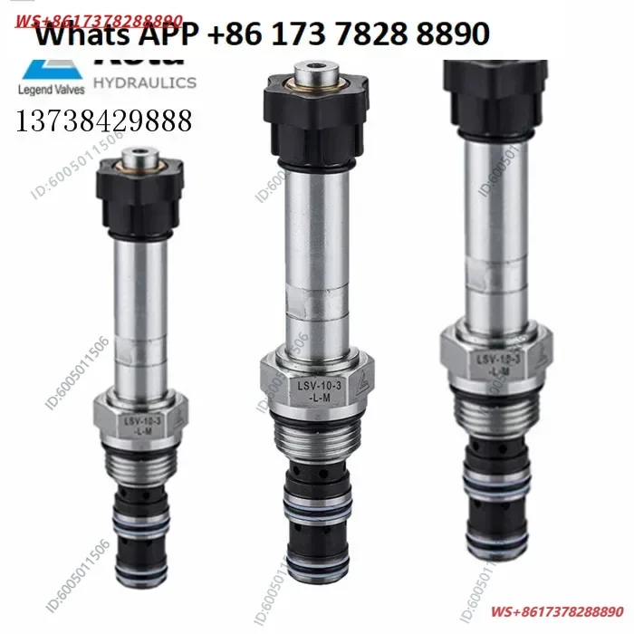 LSV-10-3-L-M-DC24V 12V AC220V two-position three-way thread cartridge solenoid valve