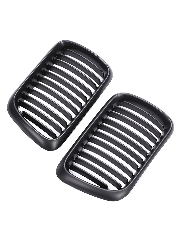 Air Intake Lower Matte Black Front Bumper Kidney M Style Grille Racing Grills Facelift for BMW 3 Series E36 LCI 1997 1998 1999