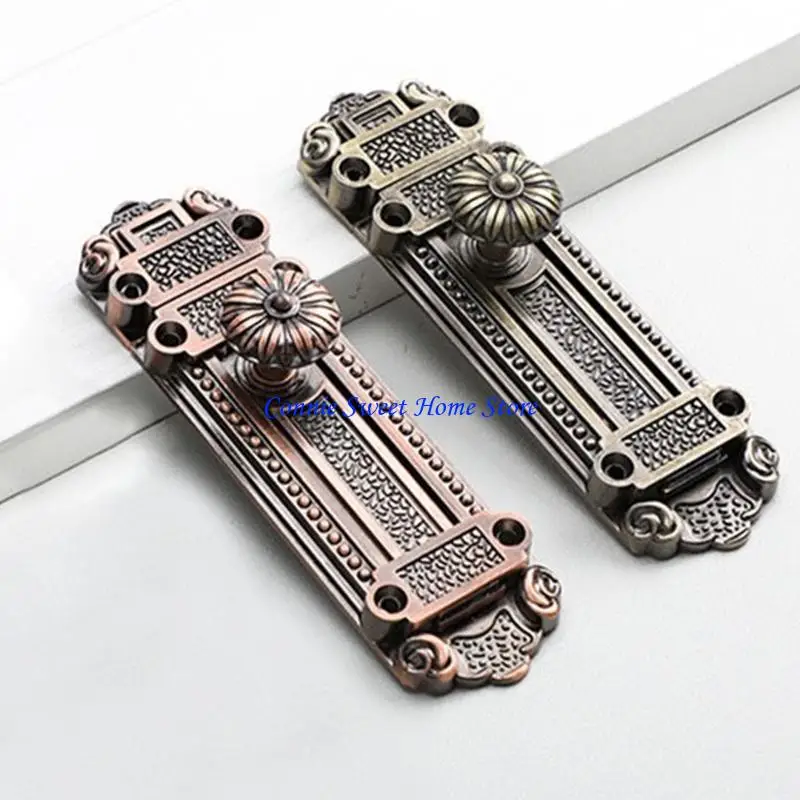 LXAF Retro Slide Bolt Lock Metal Sliding Bolt Door Lock Slide Safety Door for Latch