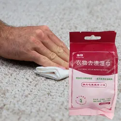 2packs Red Instant Stain Remover Wipes Compact And Portable Reliable Performance Wide Range Of Uses