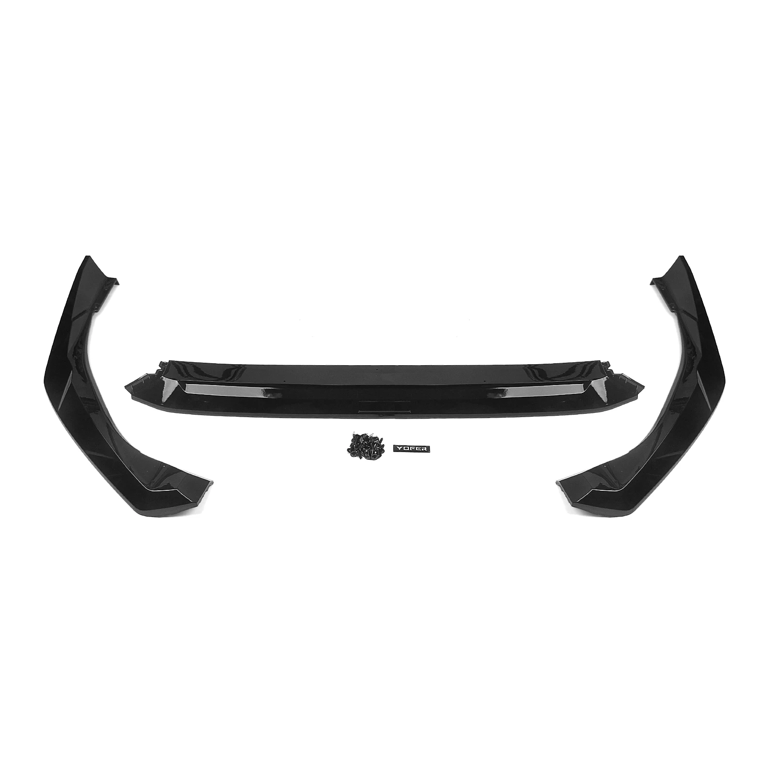 

Накладка-сплиттер Yofer на передний бампер, нижний сплиттер-канард, защитный сплиттер-лезвие для Honda Civic 11.5-го поколения 2025-2026, автомобильные аксессуары