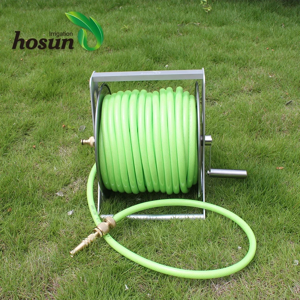 Ready to ship garden hose reels storage up to 40m hose(1/2'') metal hose reel