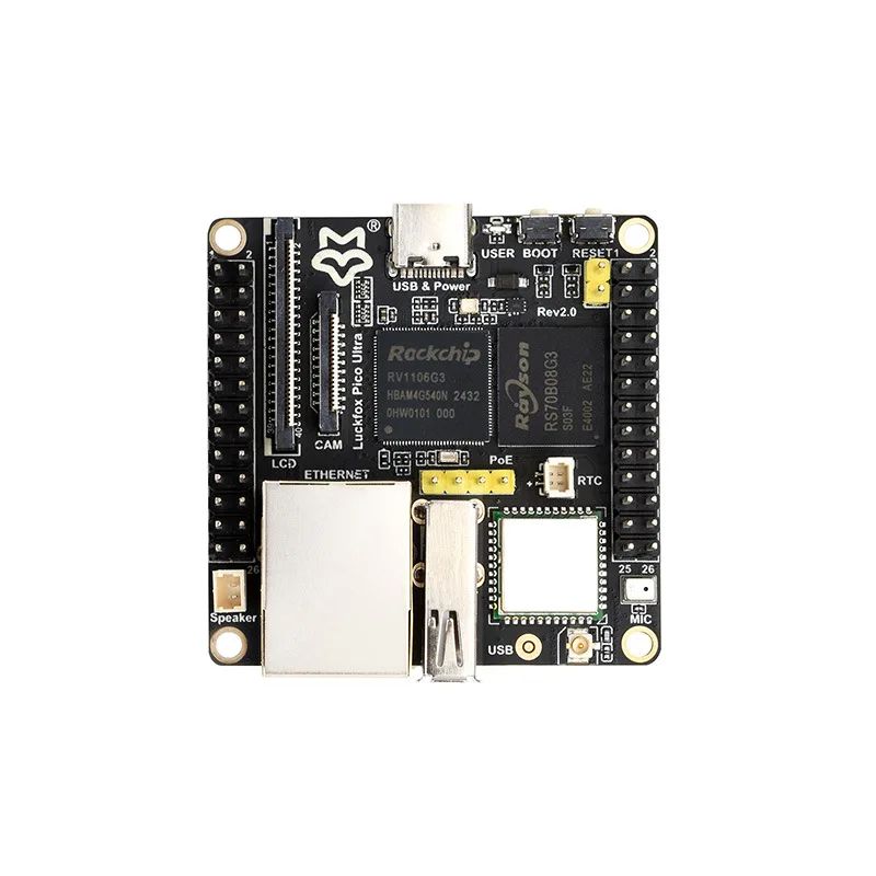 

RV1106 Linux Development Board Ultra Series RV1106G2/G3 Optional 8GB EMMC