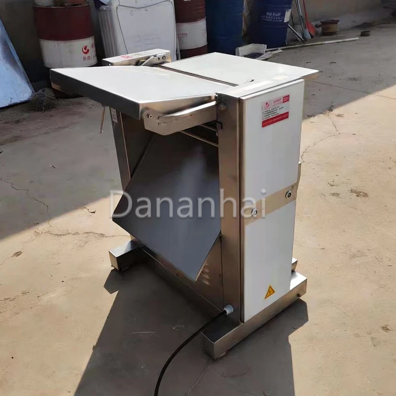

Commercial Fully Automatic Pork Skinning Machine, Electric Meat Cutter, Goat Skinning Machine