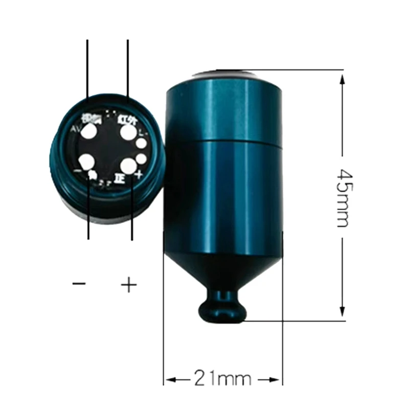 Underwater Fish Finder Camera 12-28V Fishing Vision Camera Waterproof Fish Finder Infrared Light Accessories