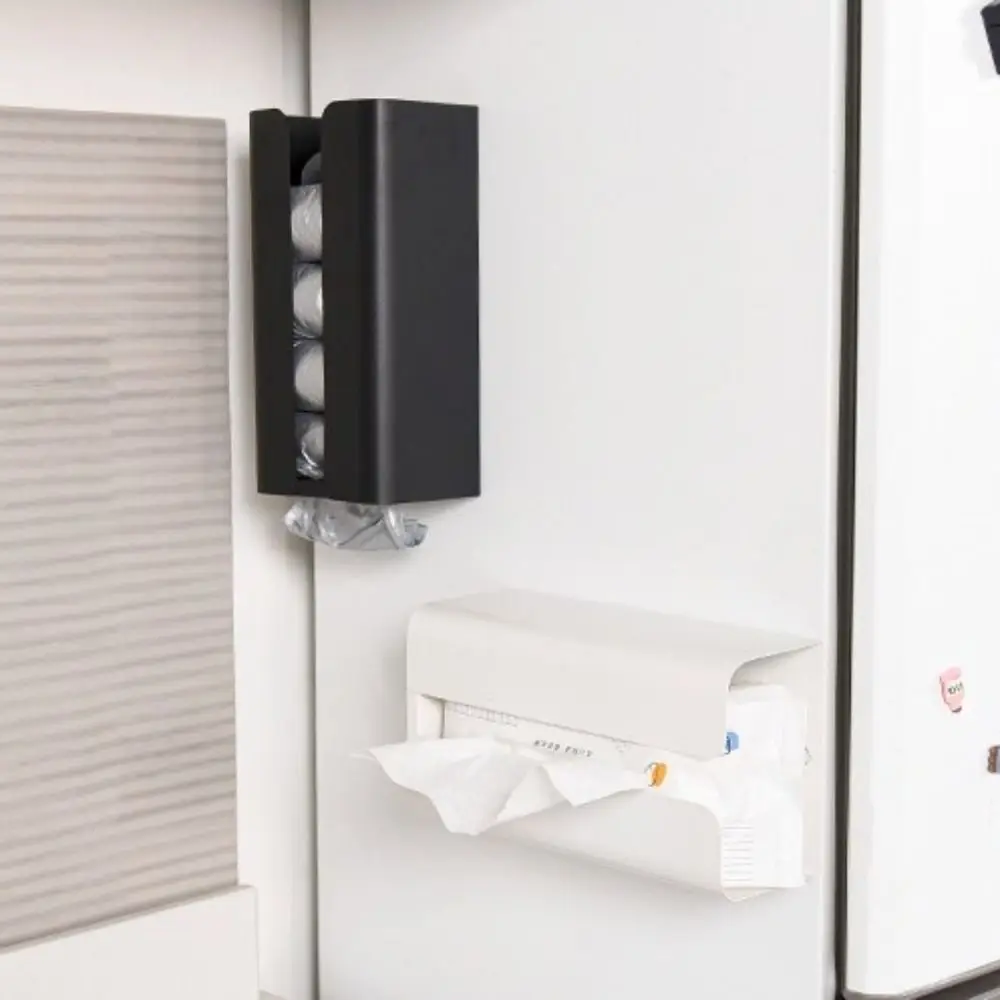 

Tissue Case Magnetic Tissue Box Non-punch Wall Mounte Napkin Holder Household Strong Load-bearing Paper Towel Container Bathroom