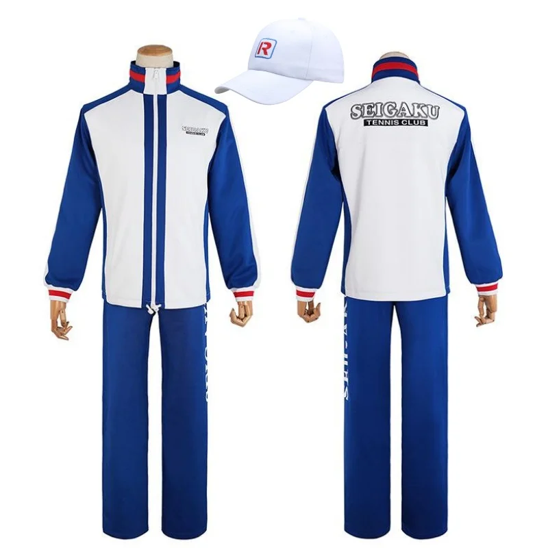 Anime The Prince of Tennis Ryoma Echizen Cosplay Costumes Tezuka SEIGAKU TENNISCLUB School Uniform Mens Halloween Party Costume