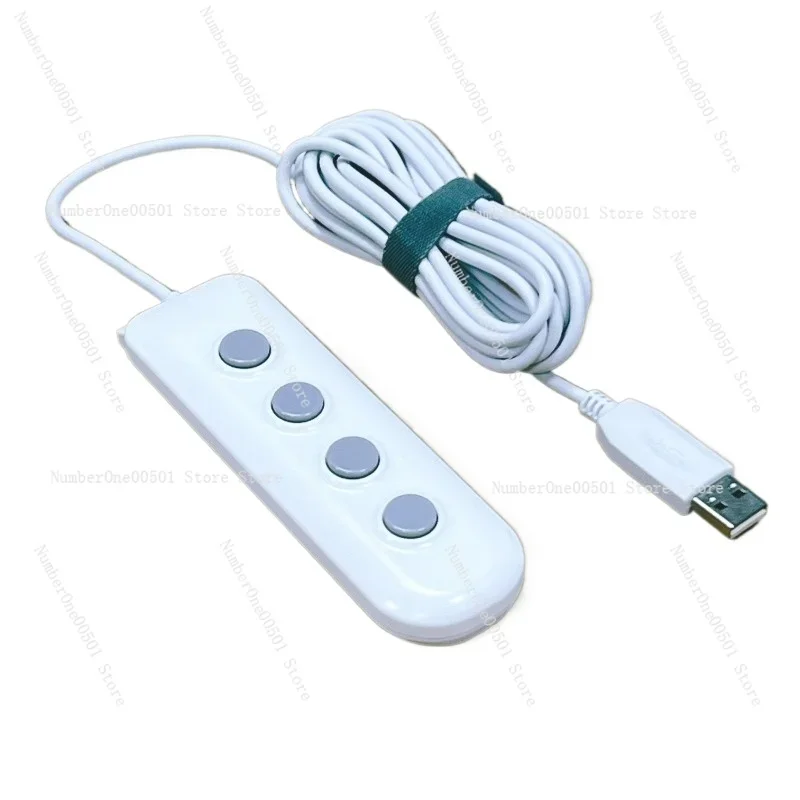 USB computer handle controller acquisition switch workstation hand pat type OK free drive 3 meters