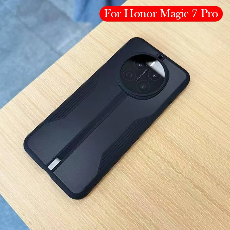 

Микроматовый чехол для Honor Magic 7 Pro, задняя крышка с подушкой безопасности для Honor Magic 7 Pro