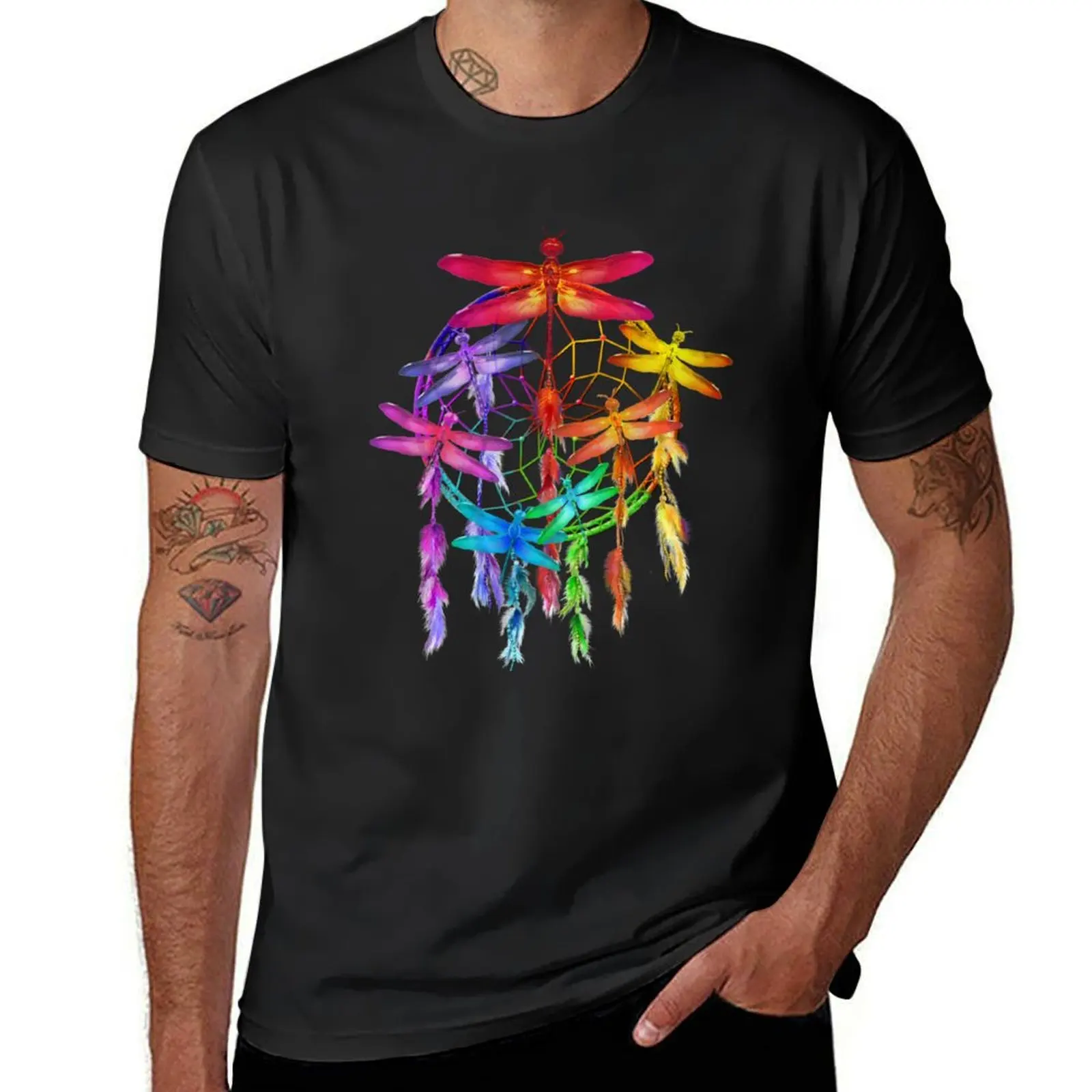 

Dragonfly Dreams T-Shirt tops plain mens cotton t shirts