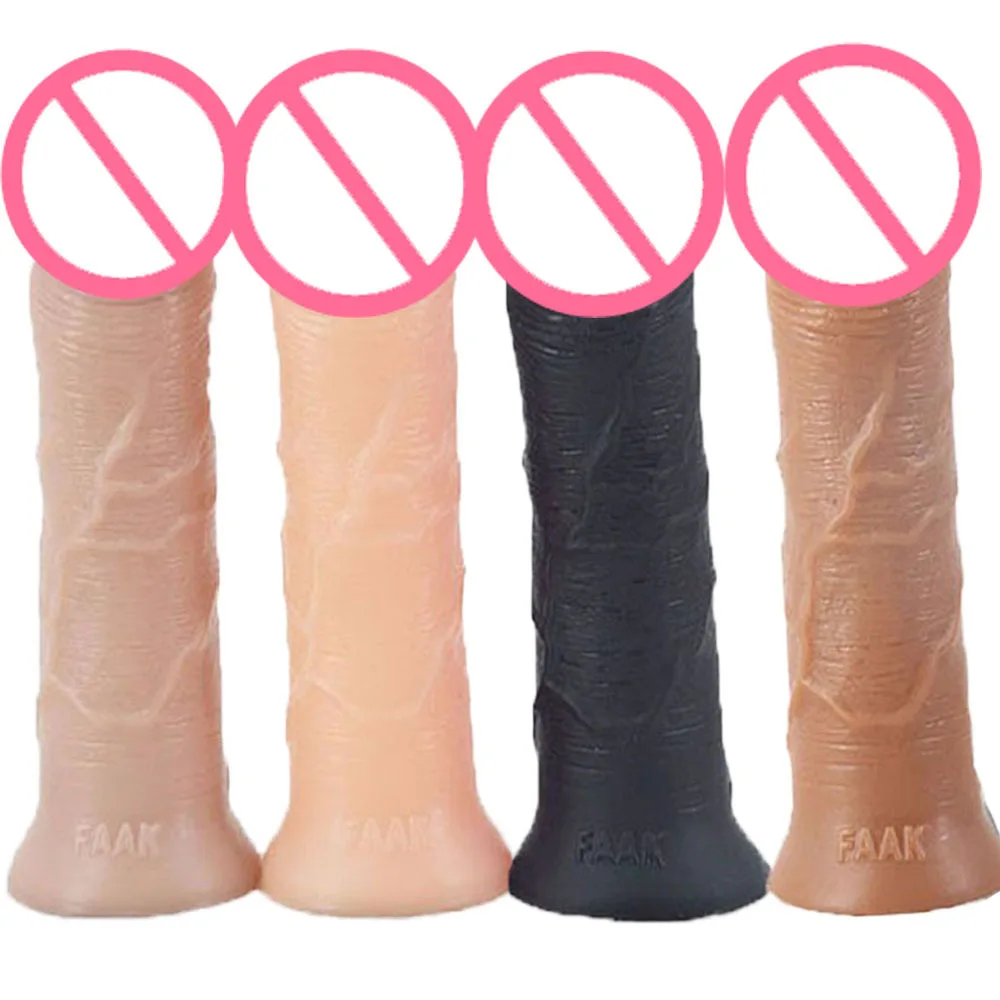 Flesh-colored Simulation Dildo Small Anal Plug Masturbator Female Manual Masturbation Massager Orgasm Couple Sex 17x4cm