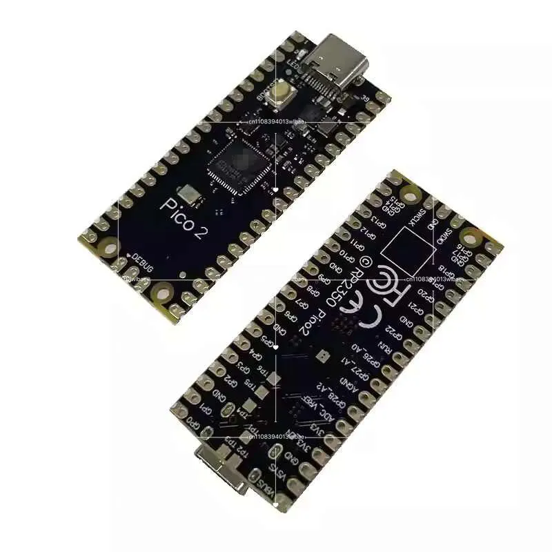 Pico 2 Development Board with RP2350 Microcontroller (RP2040 Chip) & USB Type-C Pico2 Motherboard
