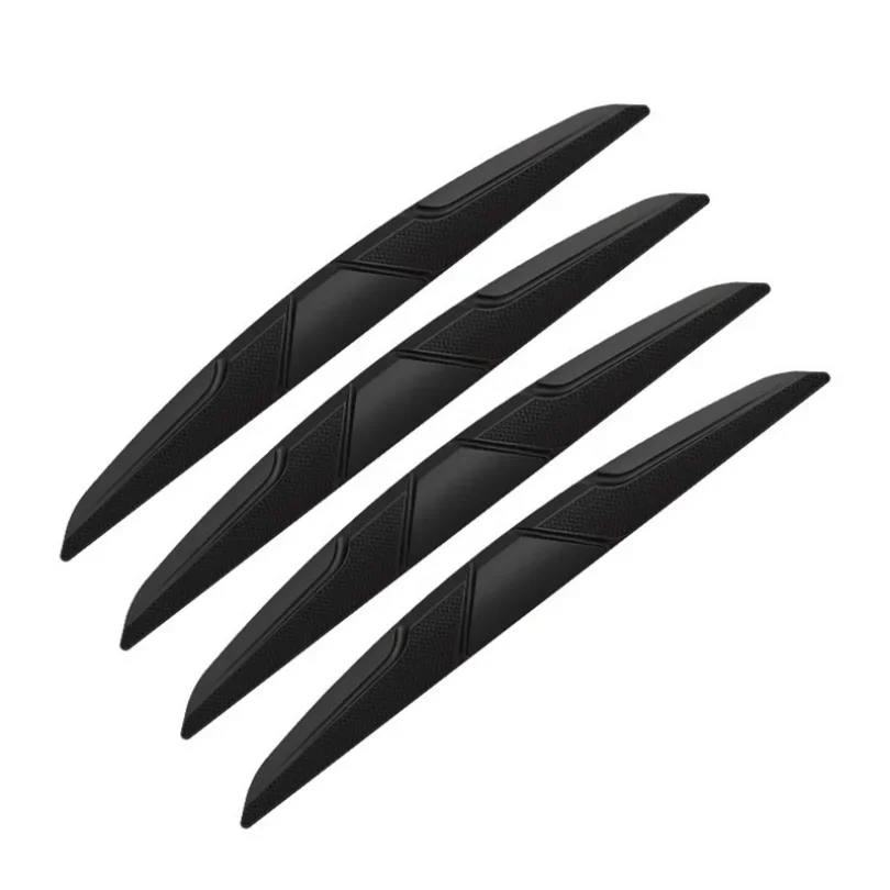 Car Door Edge Anti-collision Protector Bar Stickers Silicone Car Side Protection Guards Rear View Mirror Cover Protection Strip