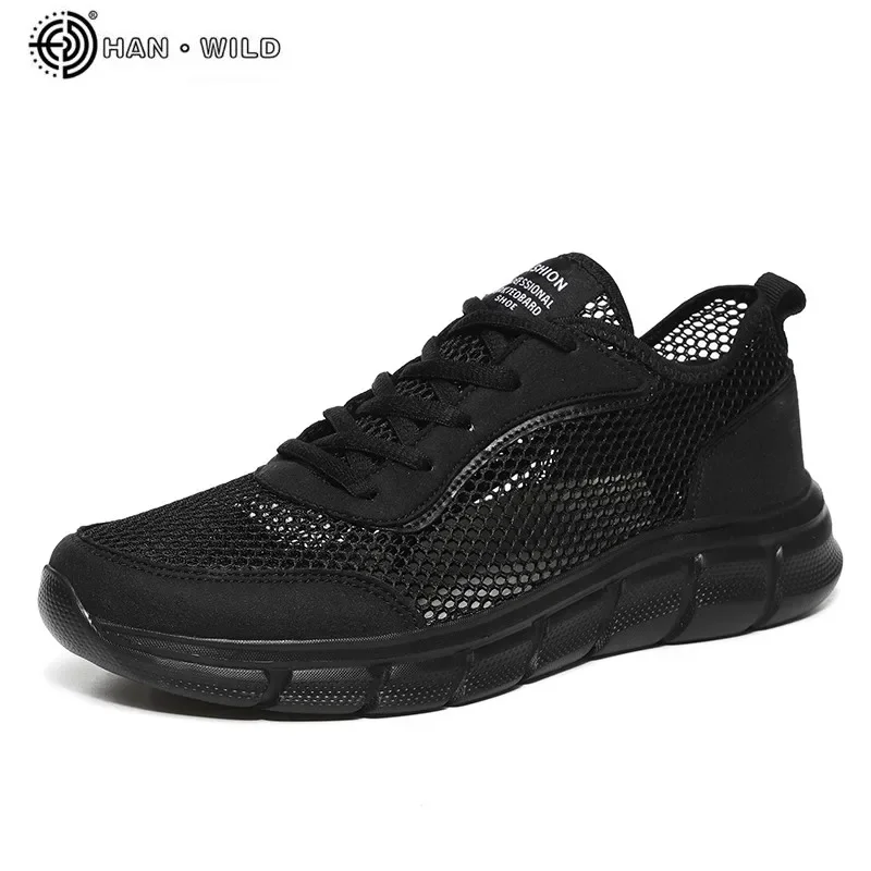 Men Casual Shoes Sneakers Fashion Light Breathable Summer Sandals Outdoor Beach Vacation Mesh Shoes Zapatos De Hombre Men Shoes