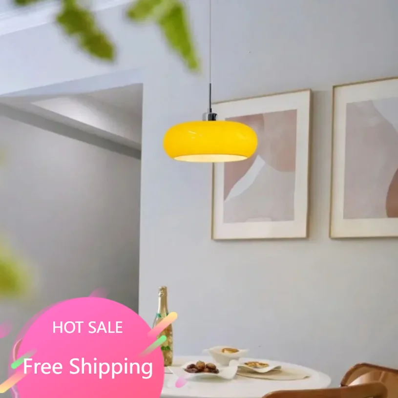 

Modern Glass Pendant Lights for Bedroom Bedside Restaurant Hanging Lamp Cafe Decoration Ceiling Chandeliers Nordic Luminaire