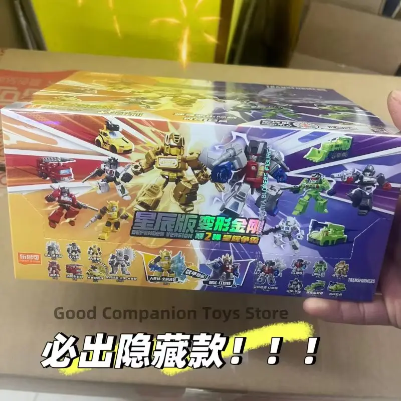 Hot Blokees Transformers Starry Edition Vol.2 أوبتيموس برايم ميجاترون بامبليبي ريد سبايدر مدرعة روبوت صندوق أعمى هدايا لعبة أطفال