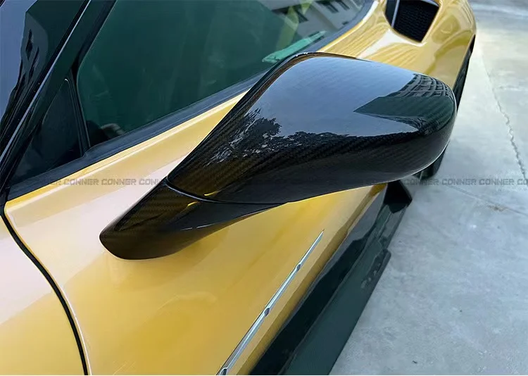 

suitable for suitable for suitable for Maserati MC20 Carbon Fiber Rearview Mirror Frame Body Kit