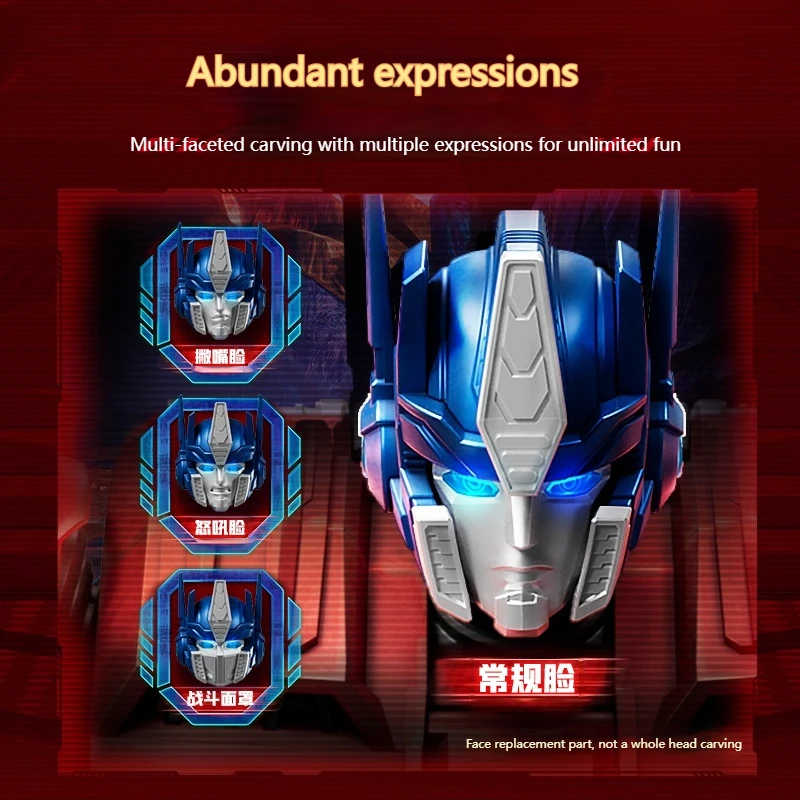 New Blokees Genuine Transformers One Legendary Edition Optimus Prime Action Figure Collect Assembly Model Desktop Ornament Gift
