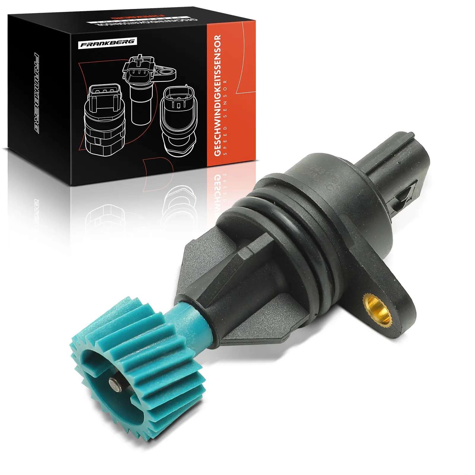 Frankberg 1x snelheidssensor voor Suzuki Grand Vitara I FT 1999-2005 3491065 D31 1815631 SC256 3491065 D30 5S4836 30020773