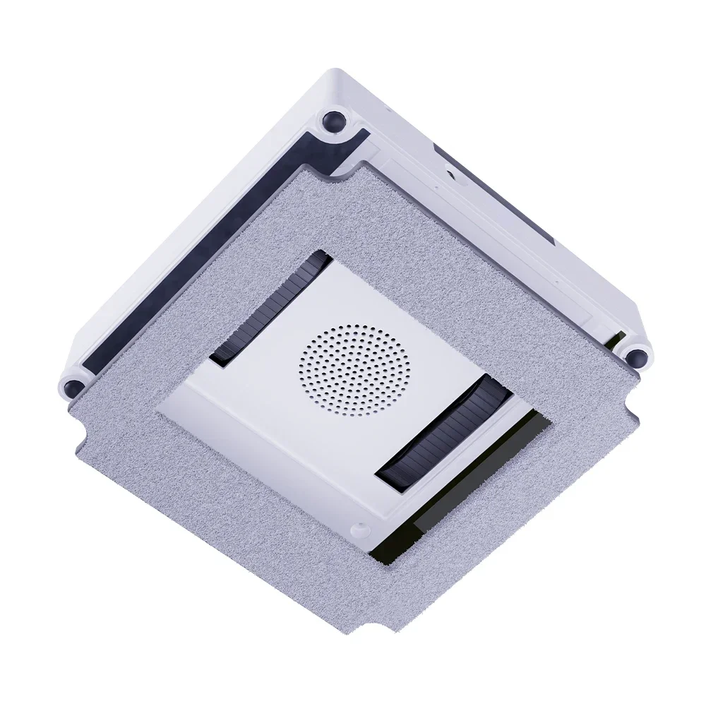 2026 ترقية منظف النوافذ الروبوتية YW509 مع خزان مياه جانبيين لرش المياه التلقائي، التطبيق وجهاز التحكم عن بعد، دليل الصوت