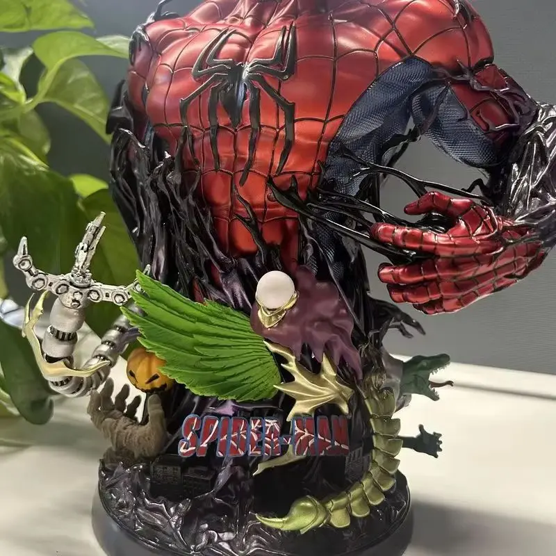 ฟิกเกอร์แอ็คชั่นสไปเดอร์แมนซิมไบน์ตจากมาร์เวล ขนาด 30 ซม. ของสะสมสุดฮิต ตกแต่งโต๊ะทำงาน เหมาะเป็นของขวัญวันเกิดและคริสต์มาสสำหรับเด็ก